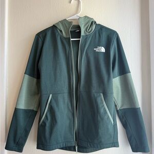 The North Face Two-Tone Green Full-Zip Jacket